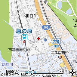 望洋荘アパート周辺の地図