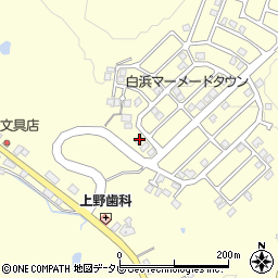 和歌山県西牟婁郡白浜町堅田2578-266周辺の地図