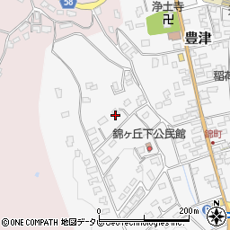 福岡県京都郡みやこ町豊津647周辺の地図