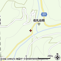愛媛県伊予市中山町佐礼谷472周辺の地図
