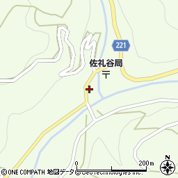 愛媛県伊予市中山町佐礼谷470周辺の地図