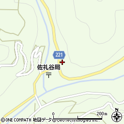 愛媛県伊予市中山町佐礼谷丙-1058周辺の地図