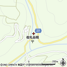 愛媛県伊予市中山町佐礼谷1069周辺の地図