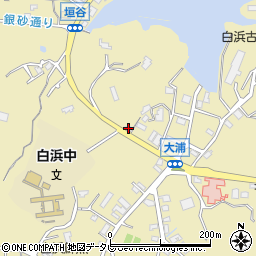 和歌山県西牟婁郡白浜町2633周辺の地図