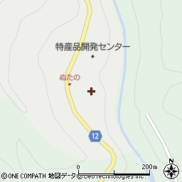 愛媛県上浮穴郡久万高原町相の木14周辺の地図