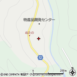 愛媛県上浮穴郡久万高原町相の木14周辺の地図