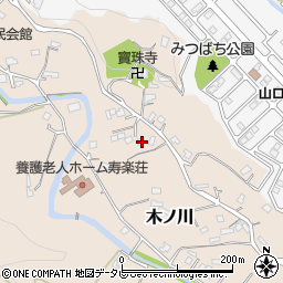 和歌山県新宮市木ノ川391周辺の地図