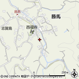 福岡県福岡市東区勝馬周辺の地図