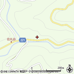 愛媛県伊予市中山町佐礼谷乙-146周辺の地図