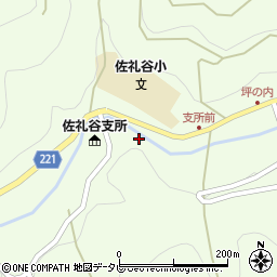愛媛県伊予市中山町佐礼谷815-4周辺の地図