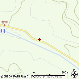 愛媛県伊予市中山町佐礼谷1509周辺の地図