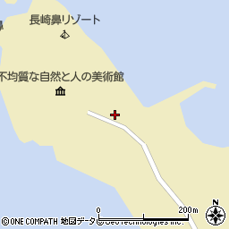 長崎鼻リゾートキャンプ場周辺の地図