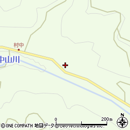 愛媛県伊予市中山町佐礼谷1502-1周辺の地図
