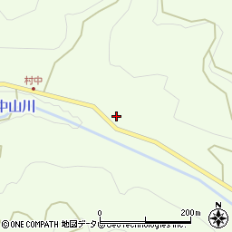 愛媛県伊予市中山町佐礼谷1502周辺の地図