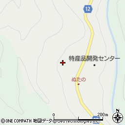 愛媛県上浮穴郡久万高原町相の木58周辺の地図