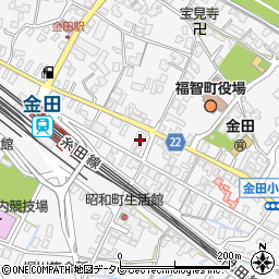 田川信用金庫金田支店周辺の地図