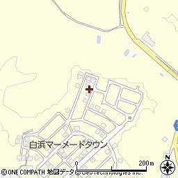 和歌山県西牟婁郡白浜町堅田2578-168周辺の地図