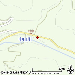 愛媛県伊予市中山町佐礼谷甲-1060周辺の地図