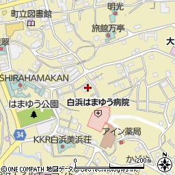 和歌山県西牟婁郡白浜町1407-2周辺の地図