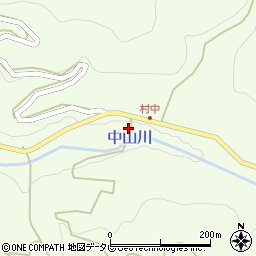 愛媛県伊予市中山町佐礼谷1026周辺の地図