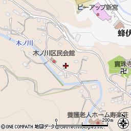 和歌山県新宮市木ノ川460周辺の地図