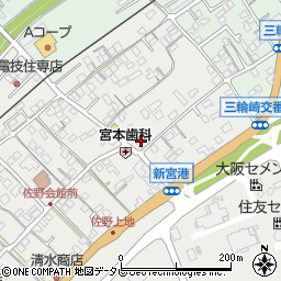 新宮信用金庫佐野支店周辺の地図