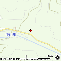 愛媛県伊予市中山町佐礼谷甲-1465周辺の地図