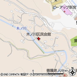 和歌山県新宮市木ノ川468周辺の地図
