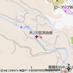 和歌山県新宮市木ノ川464周辺の地図