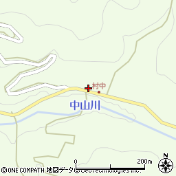 愛媛県伊予市中山町佐礼谷1399周辺の地図