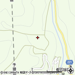 愛媛県伊予市中山町佐礼谷丙-1121周辺の地図