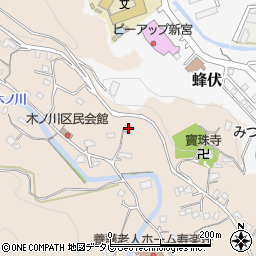 和歌山県新宮市木ノ川443周辺の地図