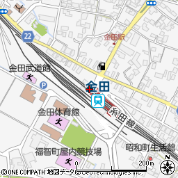 平成筑豊鉄道株式会社　本社周辺の地図