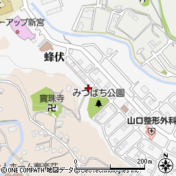 和歌山県新宮市蜂伏10周辺の地図