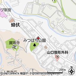 和歌山県新宮市蜂伏11周辺の地図