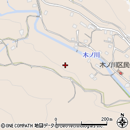 和歌山県新宮市木ノ川周辺の地図