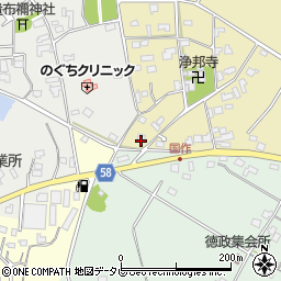 福岡県京都郡みやこ町国作2周辺の地図