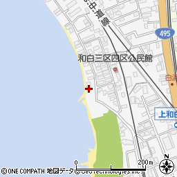 福岡県福岡市東区和白4丁目周辺の地図