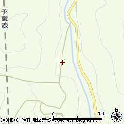 愛媛県伊予市中山町佐礼谷1123周辺の地図