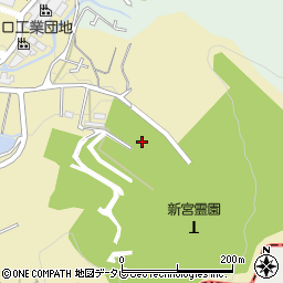 新宮霊園（公益財団法人）周辺の地図