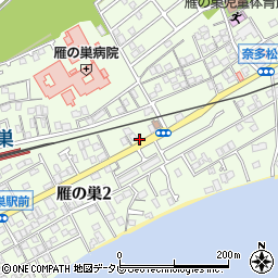 日本三木周辺の地図