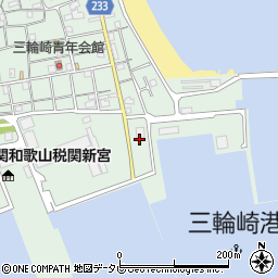 和歌山県新宮市三輪崎1丁目16周辺の地図
