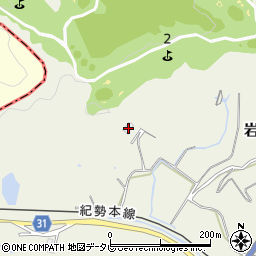 和歌山県西牟婁郡上富田町岩崎830周辺の地図