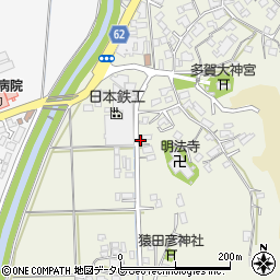 福岡県飯塚市勢田1202-2周辺の地図