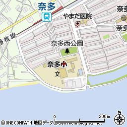 福岡市立奈多小学校周辺の地図