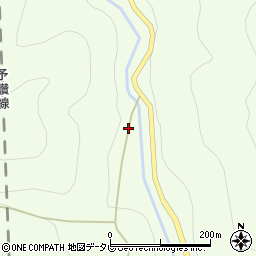 愛媛県伊予市中山町佐礼谷丙-1010周辺の地図