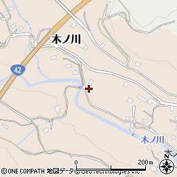 和歌山県新宮市木ノ川540周辺の地図