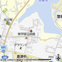 福岡県京都郡みやこ町豊津729-5周辺の地図