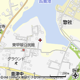 福岡県京都郡みやこ町豊津730周辺の地図