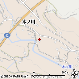 和歌山県新宮市木ノ川539周辺の地図